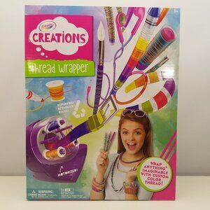 Crayola Creations Thread Wrapper | Wrap Anything with Custom Color Thread | NEW